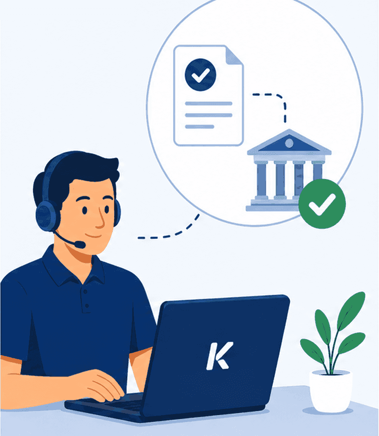 Equipo de Katuapp gestionando la habilitación ante la DNIT